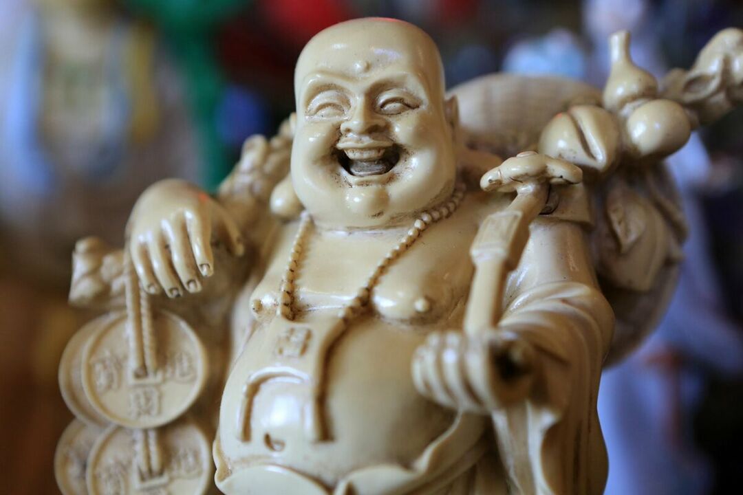 Jimat kesihatan dan kesejahteraan keluarga - Buddha yang ketawa